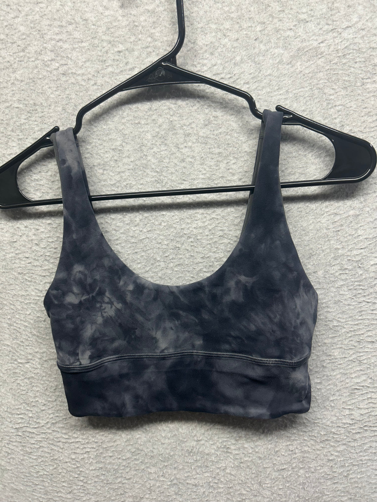 Lululemon Align Reversible Bra Size 4 Diamond Dye Pitch Grey Graphite Grey / Graphite Grey