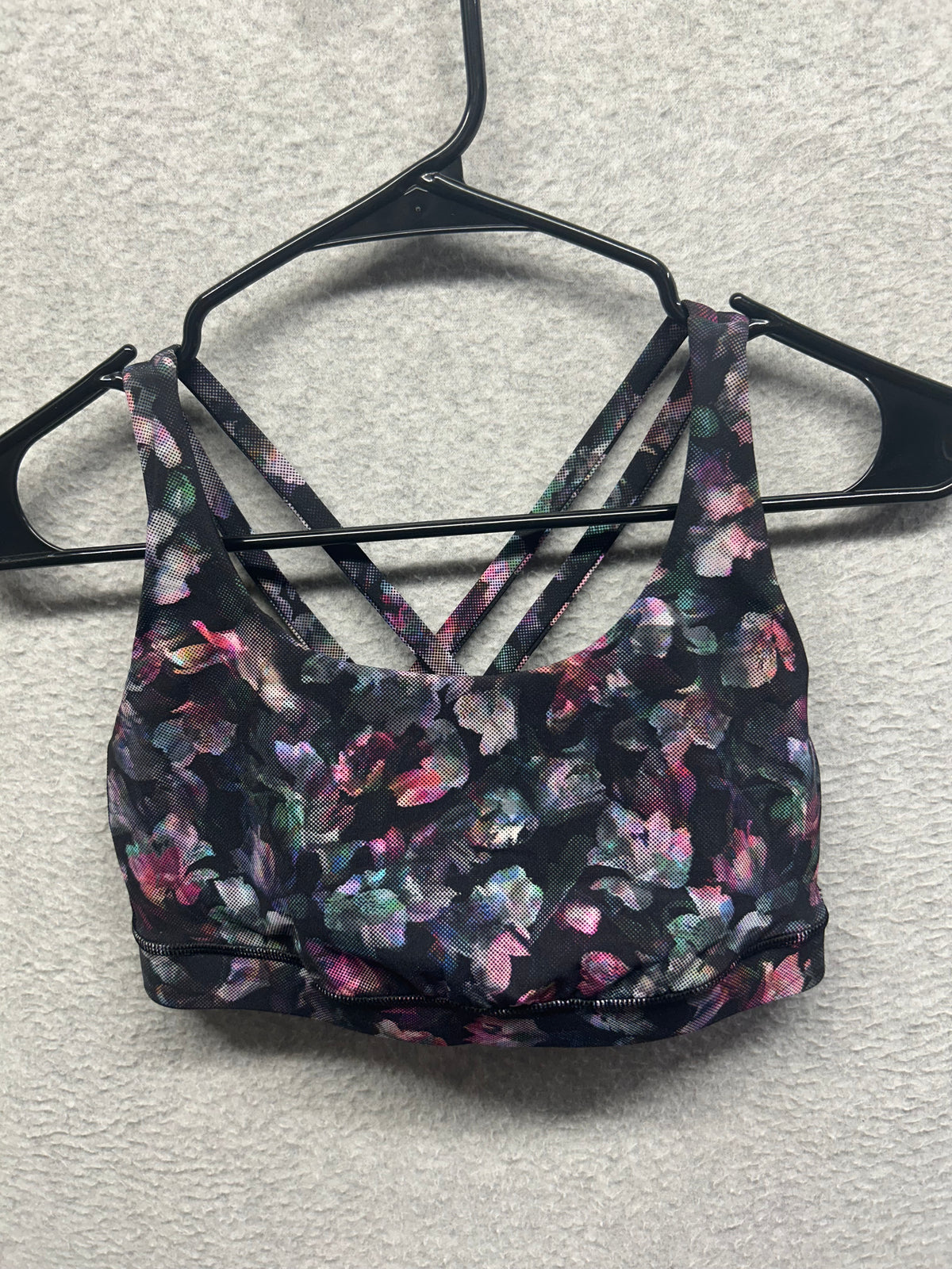 Lululemon Energy Bra Size 6 Activate Floral Multi