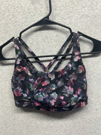 Lululemon Energy Bra Size 6 Activate Floral Multi