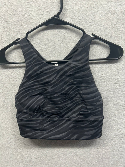 Lululemon Wunder Train Long-Line Bra Size 6 Le Tigre Camo Deep Coal Multi