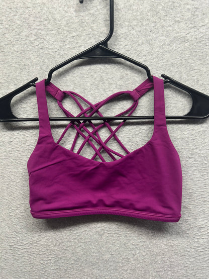Lululemon Free to Be Bra Size 6 Wild Atomic Purple