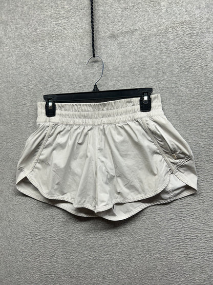 Lululemon Tracker Short V 4" Size 8 White