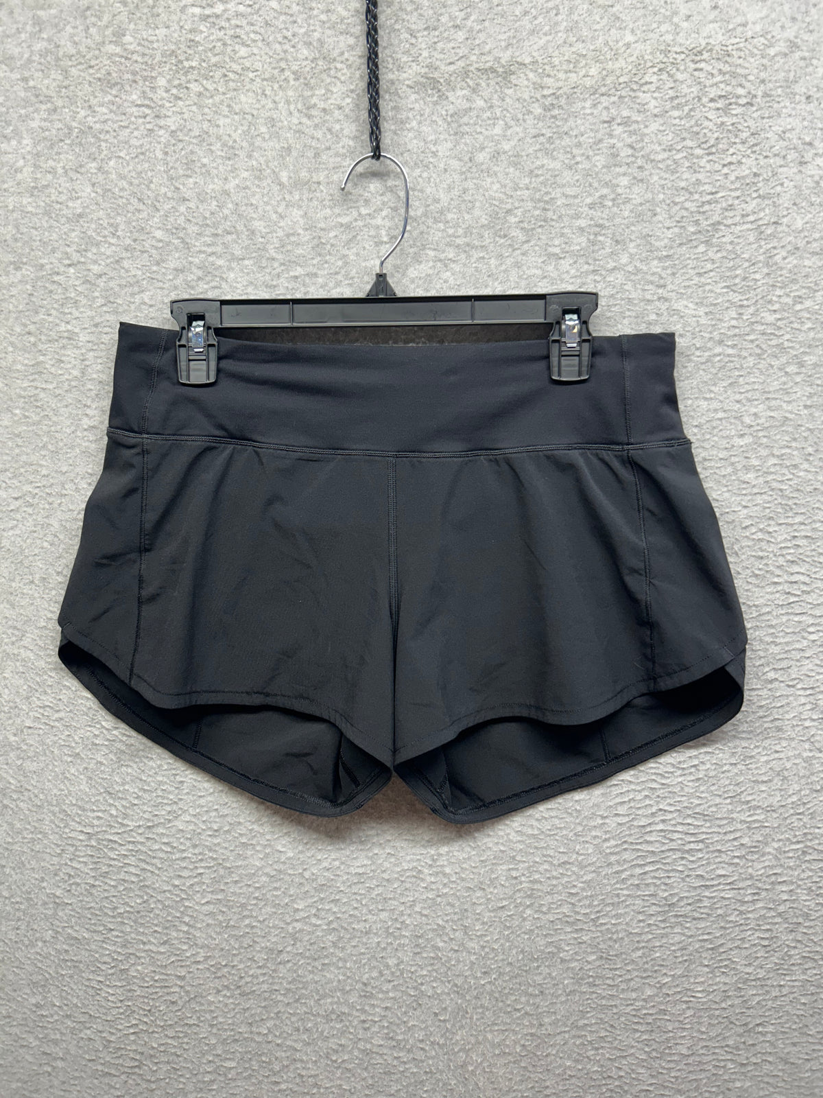 Lululemon Speed Up Short Long 4" Updated Fit Size 8 Black
