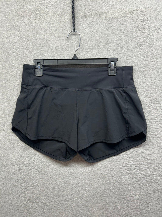 Lululemon Speed Up Short Long 4" Updated Fit Size 8 Black