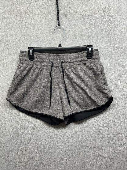 Lululemon Choose A Side Short 3" Size 8 Heather Lux Multi Black / Black