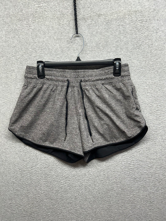Lululemon Choose A Side Short 3" Size 8 Heather Lux Multi Black / Black