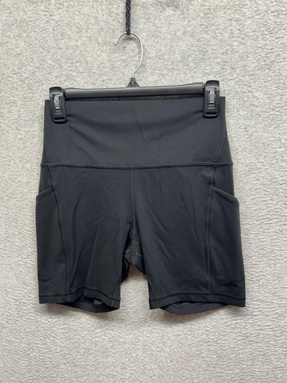 Lululemon Align High Rise Short 6" Pockets Size 8 Black