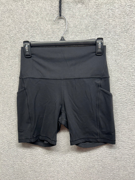 Lululemon Align High Rise Short 6" Pockets Size 8 Black