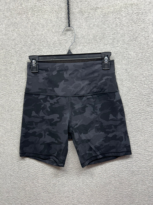Lululemon Align Short 6" Size 8 Heritage 365 Camo Deep Coal Multi