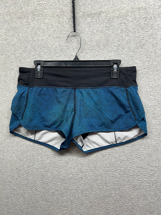 Lululemon Speed Short 2.5" Size 8 Fairisle Multi Black / Black