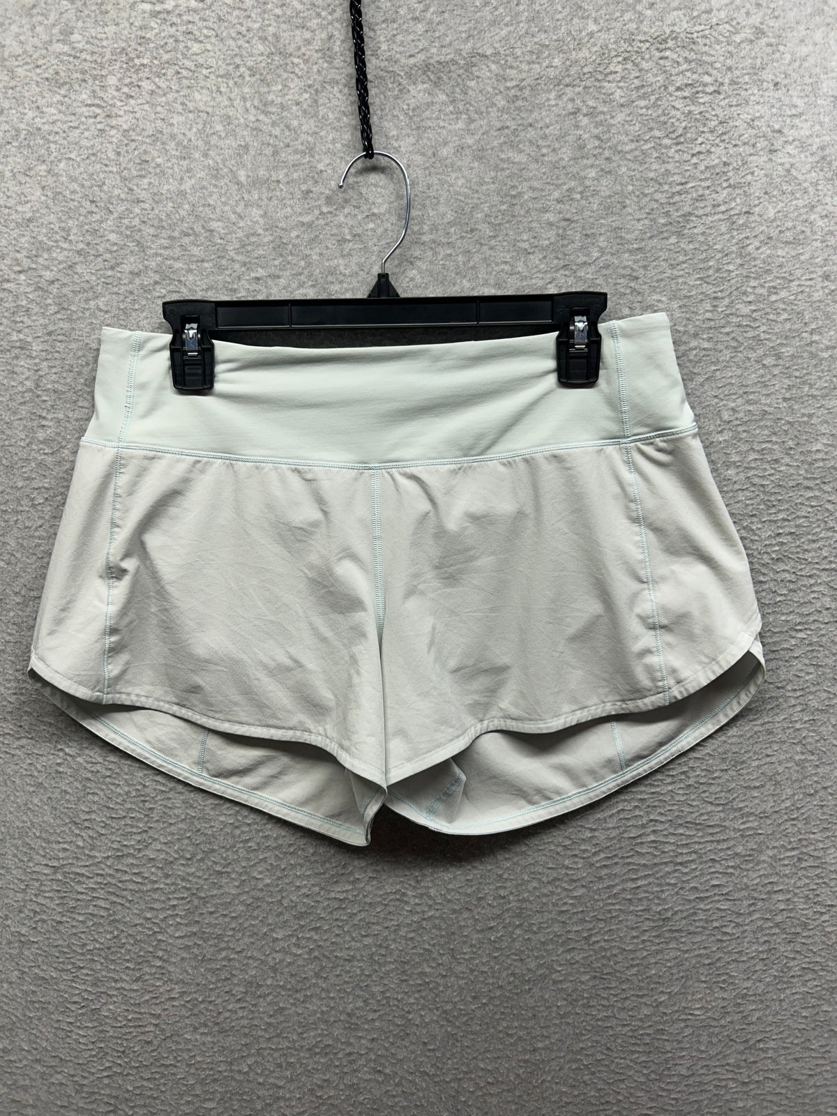 Lululemon Speed Up Short Long 4" Size 8 Hazy Jade