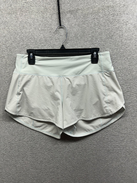 Lululemon Speed Up Short Long 4" Size 8 Hazy Jade