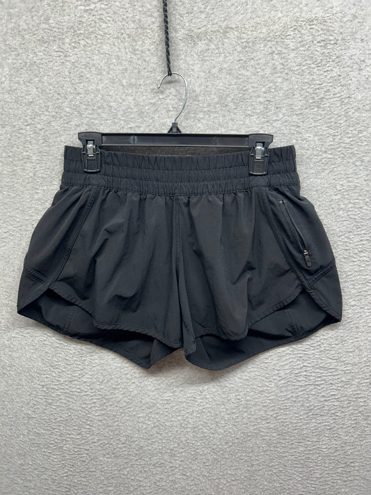Lululemon Tracker Short V 4" Size 10 Black