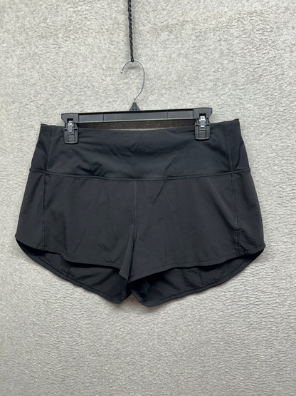 Lululemon Speed Up Short High-Rise 2.5" Size 10 Black