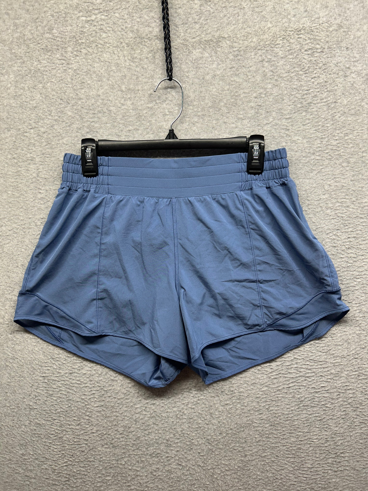 Lululemon Hotty Hot High-Rise Lined Short 4" Size 10 Blue Willow