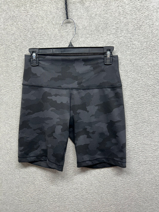 Lululemon Wunder Train Contour Fit High-Rise Short 8" Size 10 Heritage 365 Camo Deep Coal Multi