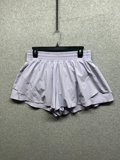 Lululemon Shake It Out High-Rise Running Short 2.5" Size L Lavender Frost
