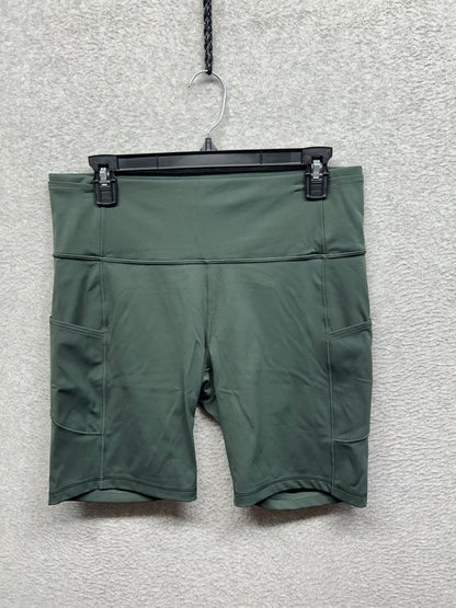 Lululemon Fast and Free High Rise Short 8" Size 12 Dark Olive