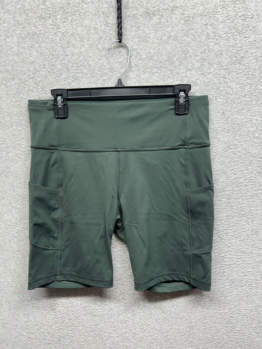 Lululemon Fast and Free High Rise Short 8" Size 12 Dark Olive