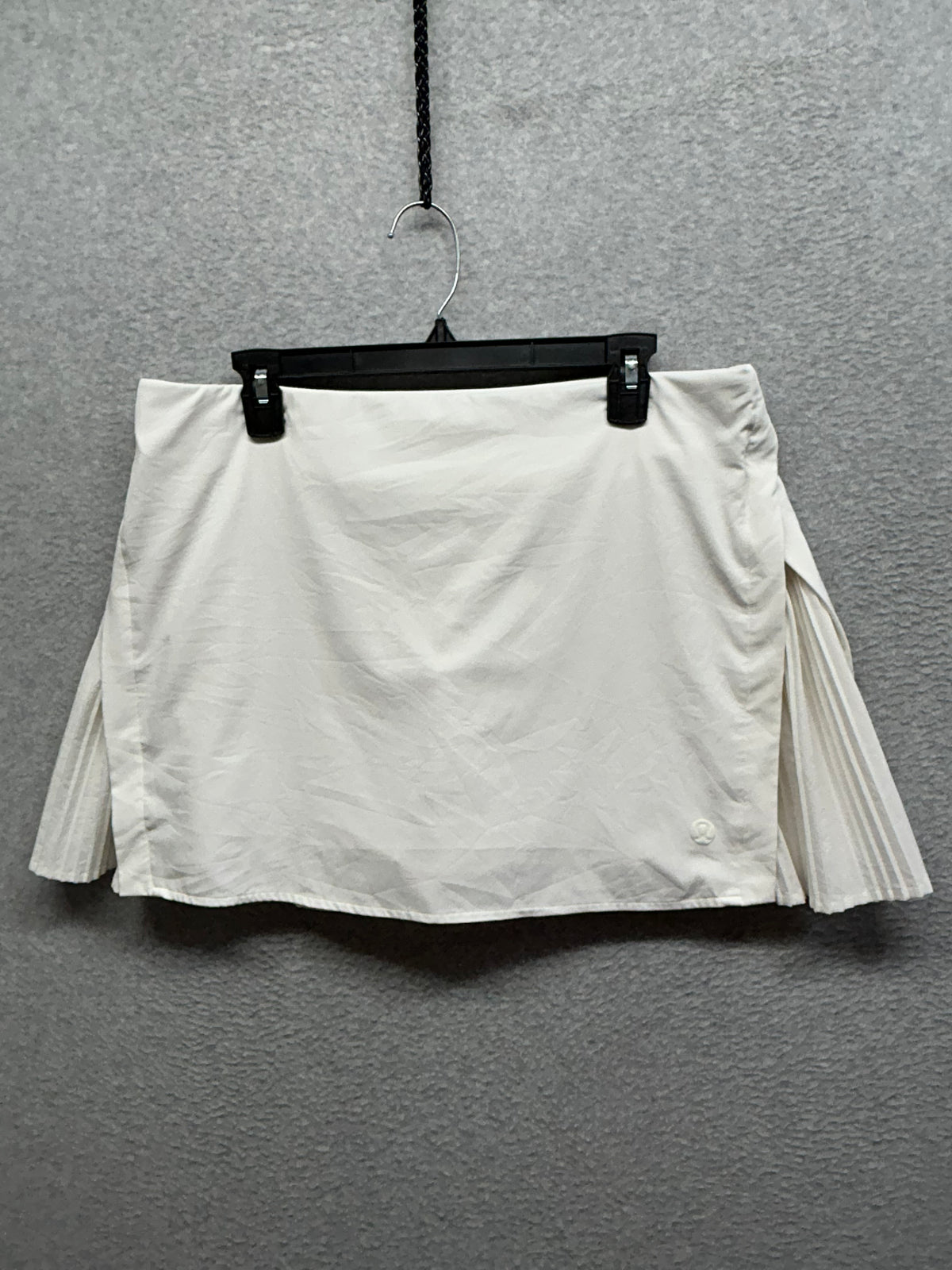 Lululemon Peek Pleat High-Rise Tennis Skirt Size 12 White