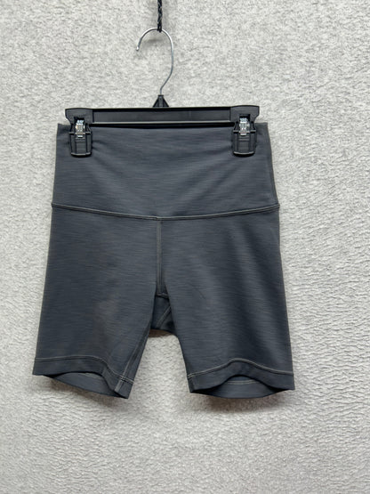 Lululemon Wunder Train High-Rise Short 6" Size 4 Heathered Graphite Grey