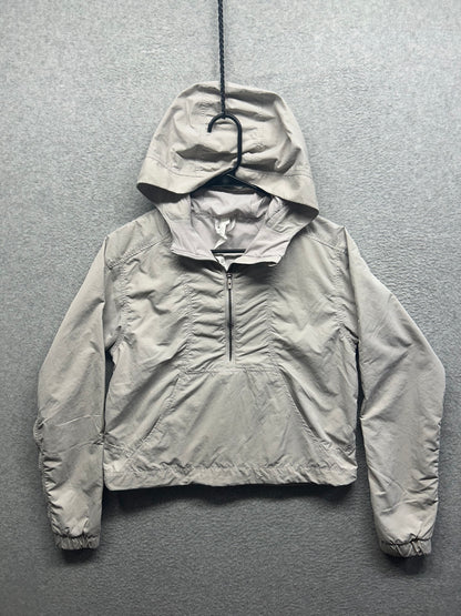 Lululemon Hit Reset 1/2 Zip Jacket Size 4 Chrome
