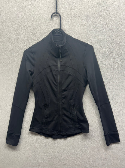 Lululemon Define Jacket Size 4 Black (Second Release)