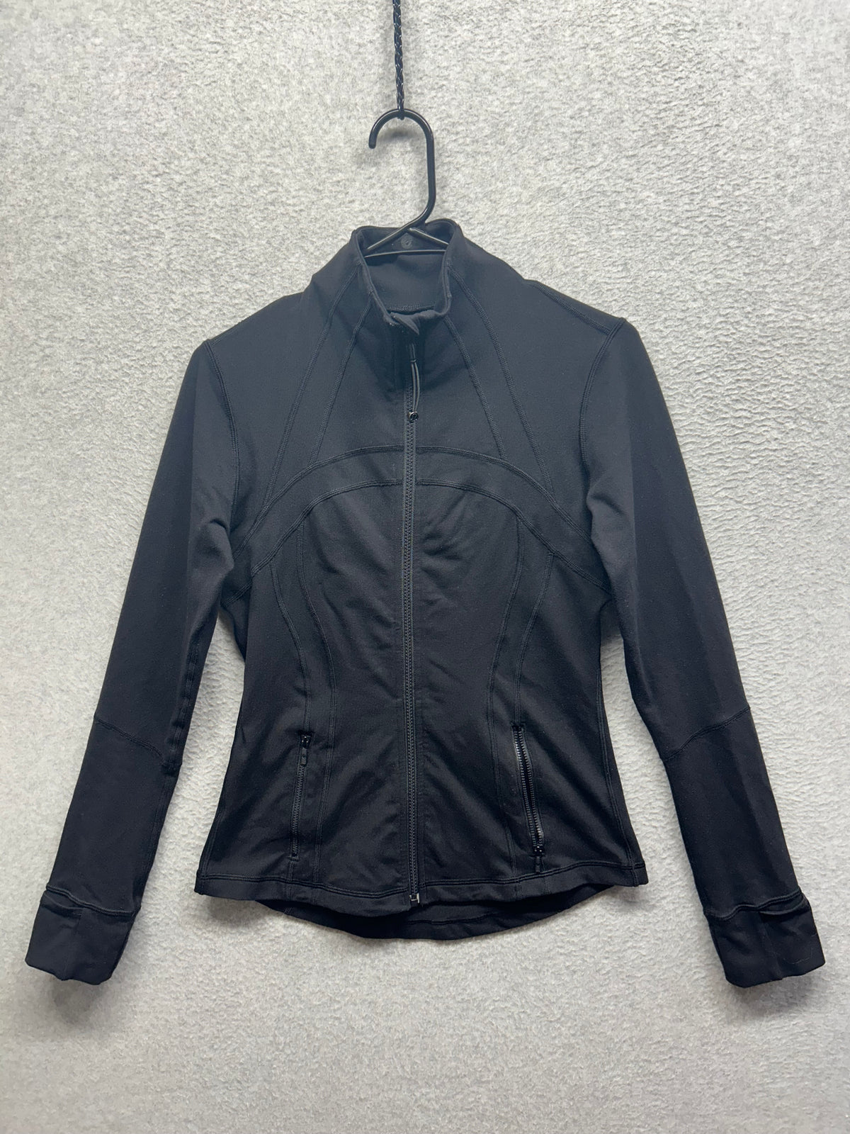 Lululemon Define Jacket Size 8 Black (Second Release)