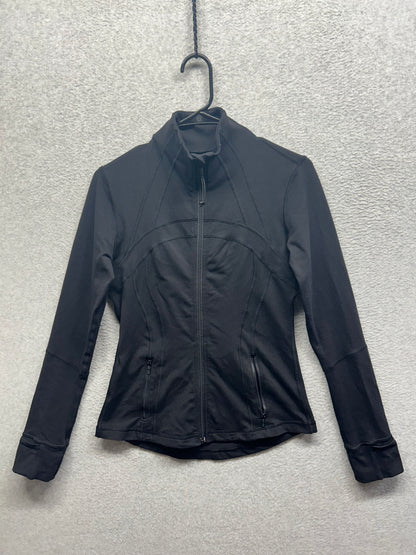 Lululemon Define Jacket Size 8 Black (Second Release)