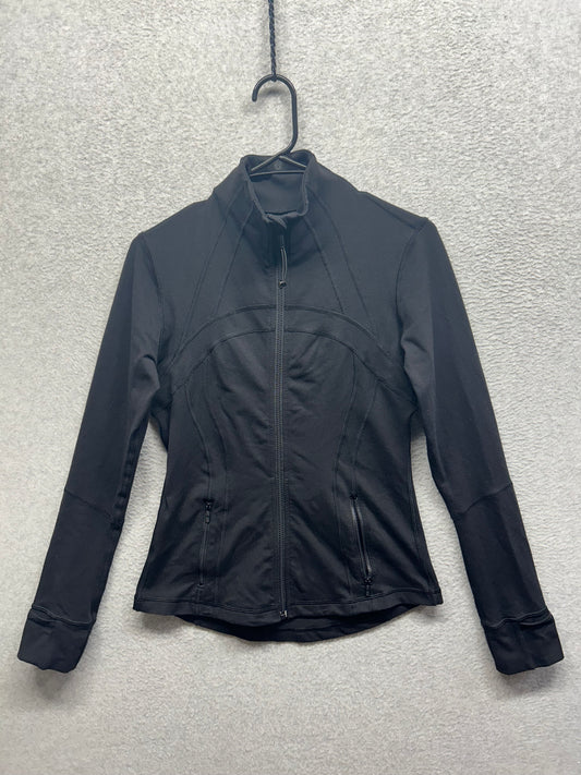 Lululemon Define Jacket Size 8 Black (Second Release)