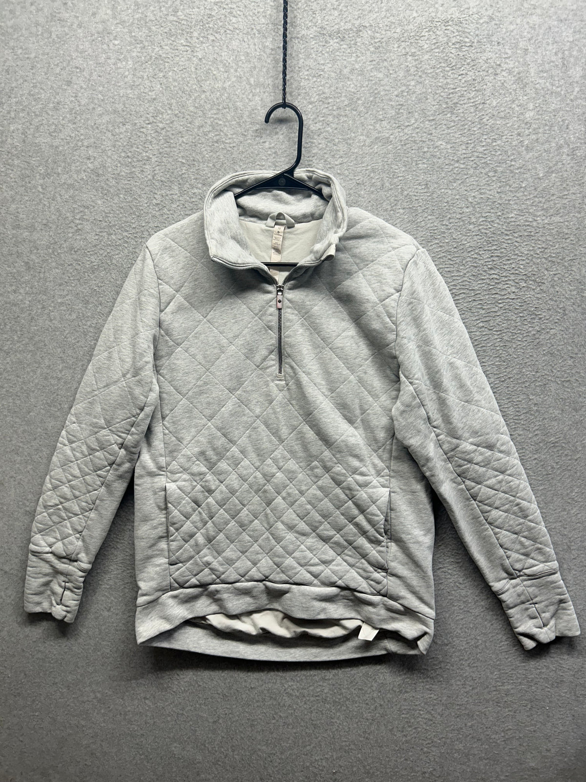 Lululemon Forever Warm Pullover Size 10 Heathered Vapor