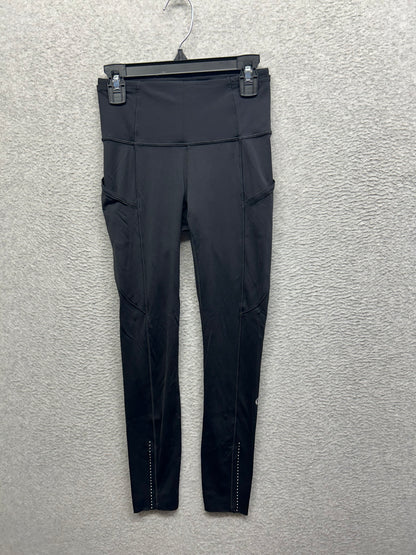 Lululemon Fast & Free 7/8 Tight II Nulux 25" Size 2 Black