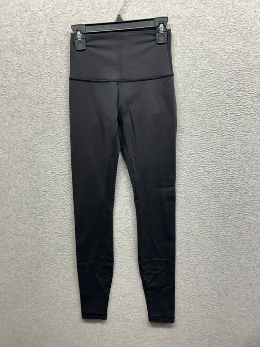 Lululemon Wunder Under High-Rise Tight Full-On Luon 28" Size 2 Black