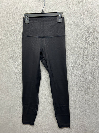Lululemon Align High-Rise Pant 25" Size 4 Lace Dot Emboss Black