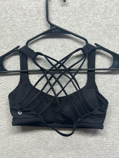 Lululemon Free To Be Bra (Wild) Size 6 Black