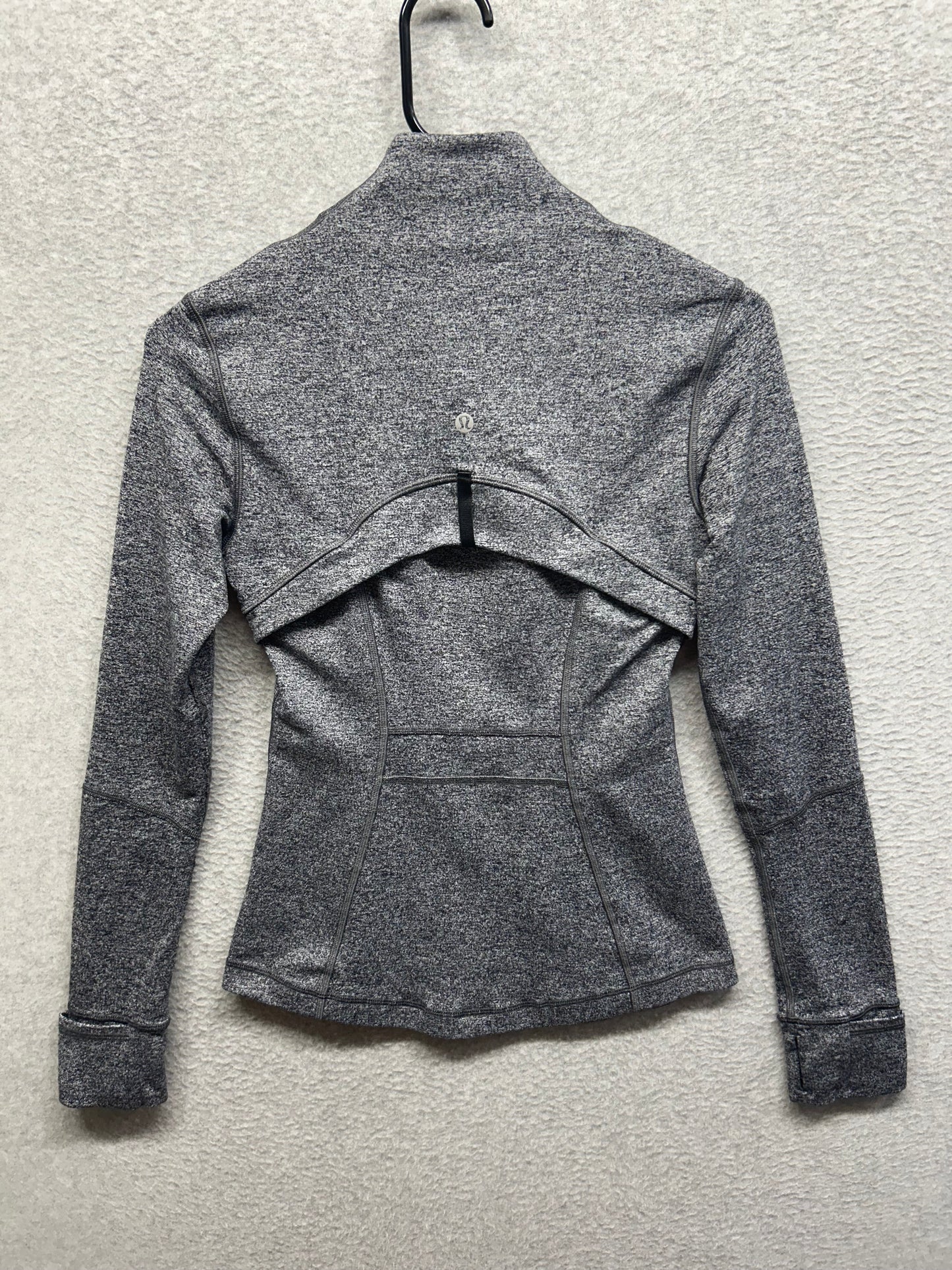 Lululemon Define Jacket Size 4 Heathered Black