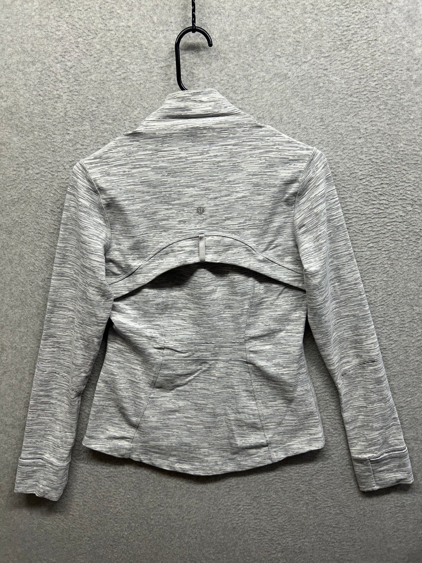 Lululemon Define Jacket Size 8 Wee Are From Space Ice Grey Alpine White