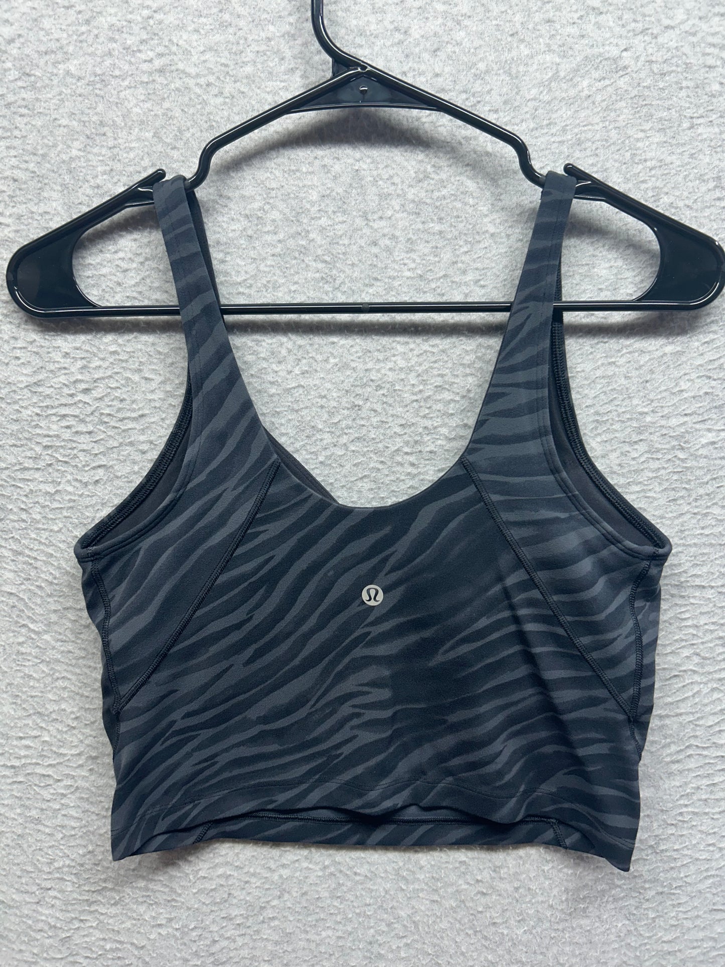 Lululemon Align Tank Size 8 Le Tigre Camo Deep Coal Multi