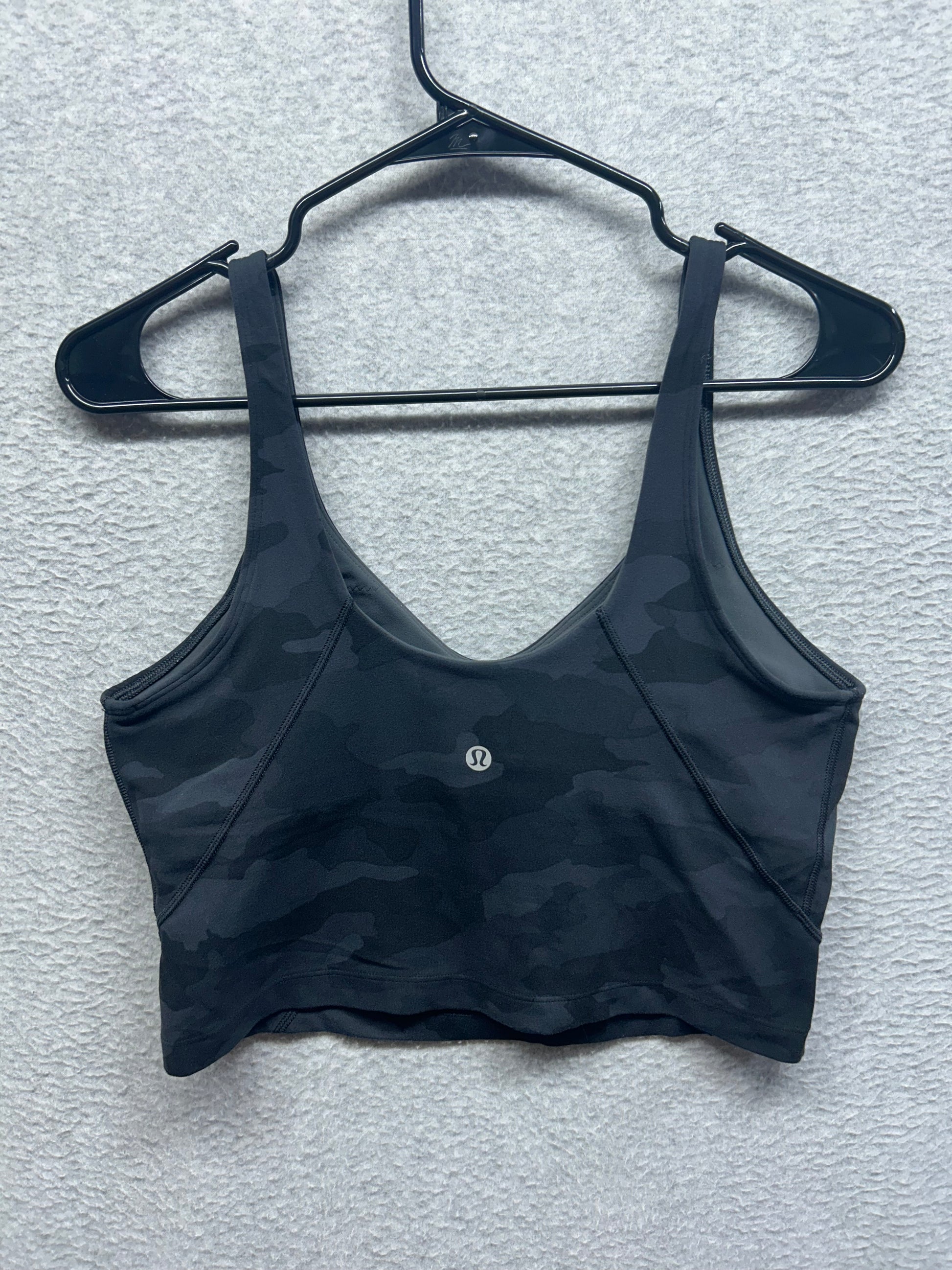 Lululemon Align Tank Top Size 10 Heritage 365 Camo Deep Coal Multi