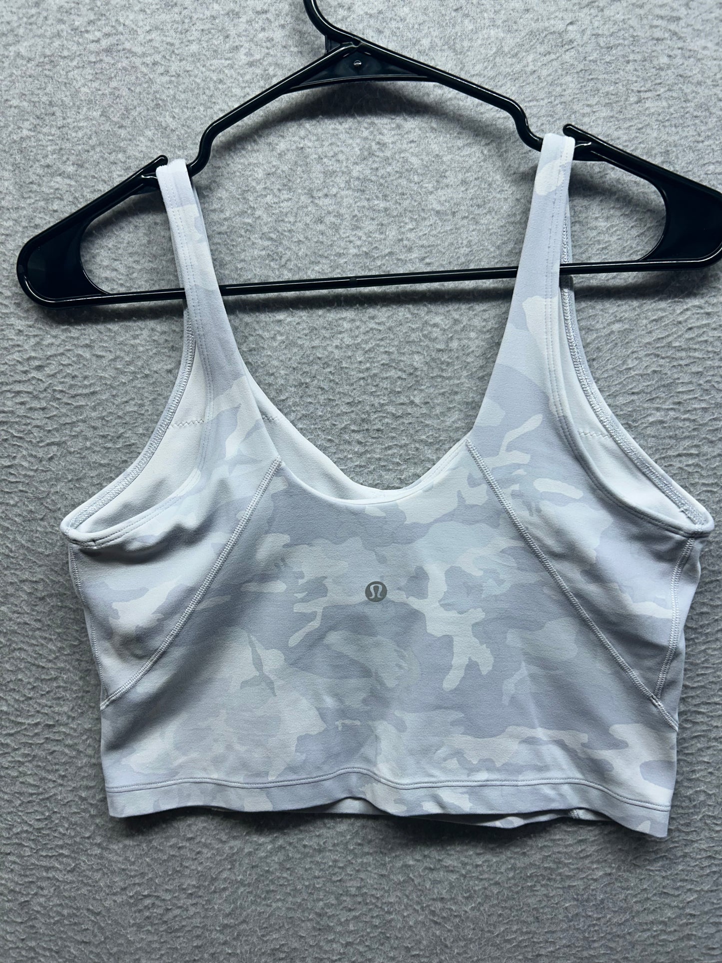 Lululemon Align Tank Size 10 Incognito Camo Alpine White Multi