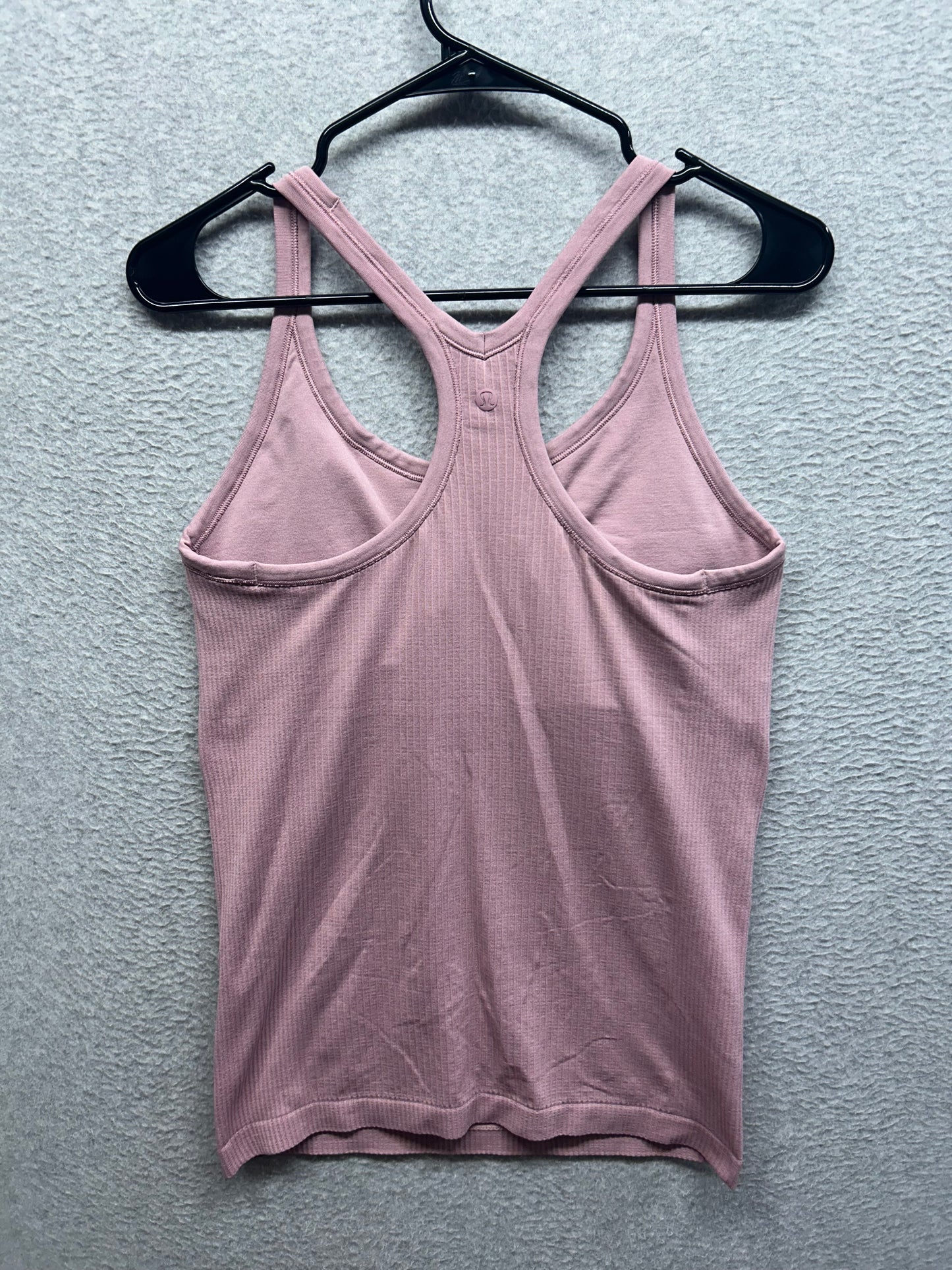 Lululemon Ebb To Street Tank Light Support For B/C Cup Size 10 Violet Verbena