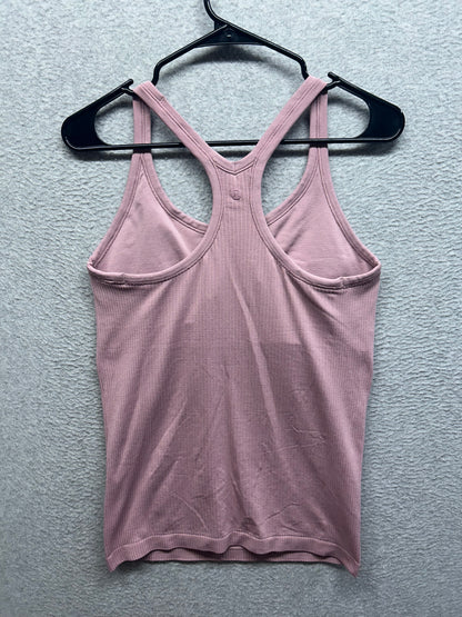 Lululemon Ebb To Street Tank Light Support For B/C Cup Size 10 Violet Verbena