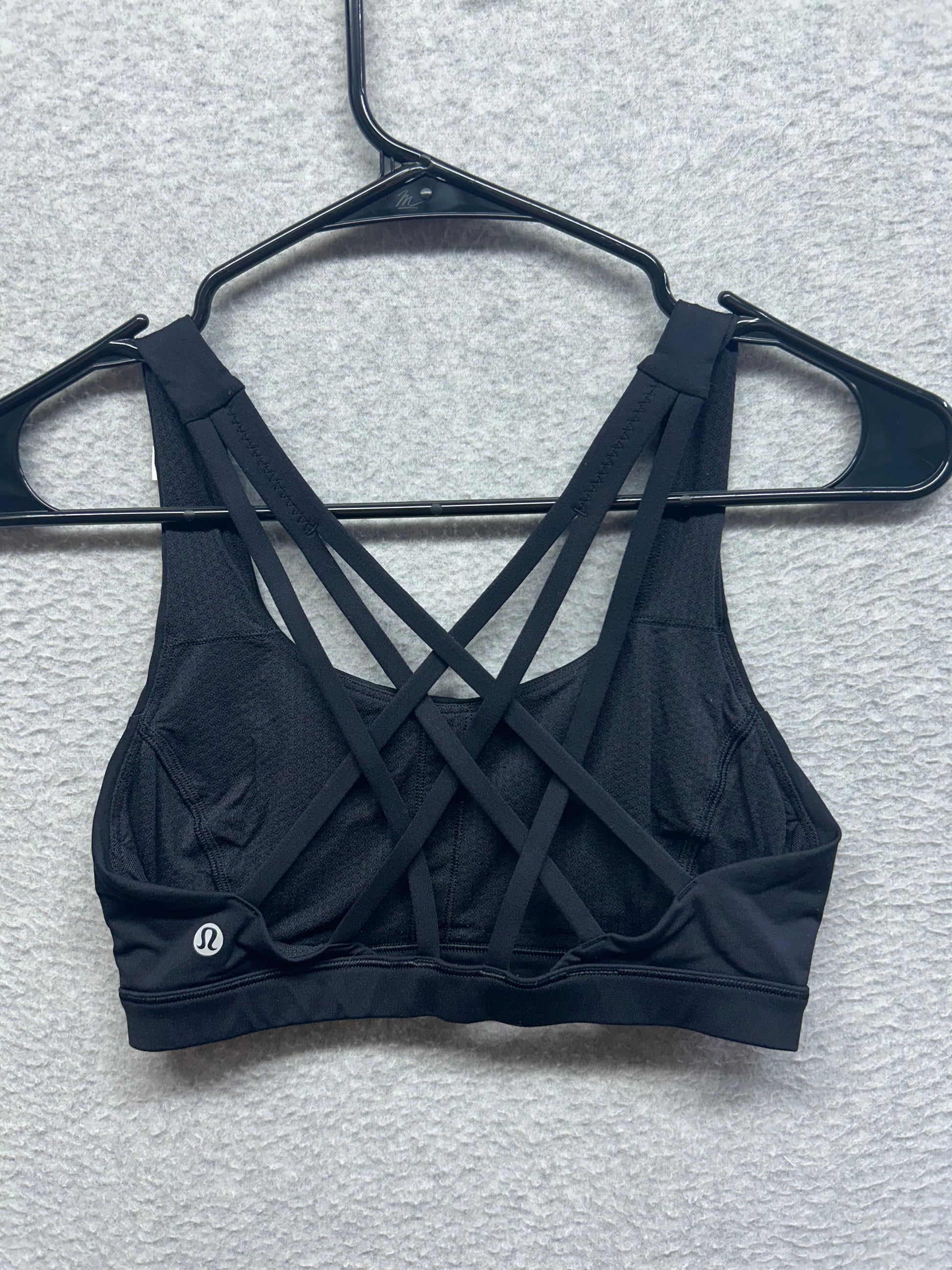 Lululemon Free To Be Serene Bra Size 4 Black