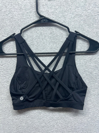 Lululemon Free To Be Serene Bra Size 4 Black