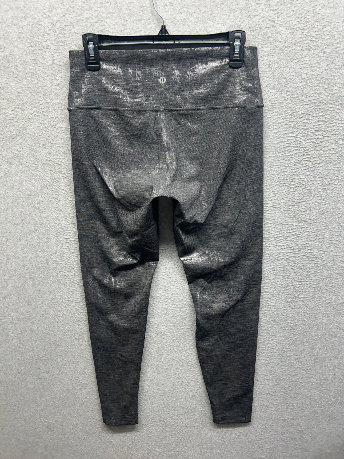 Lululemon Wunder Under Hi-Rise Tight Brindle Foil 28" Size 10 Crinkle Heather Brindle High Shine Foil