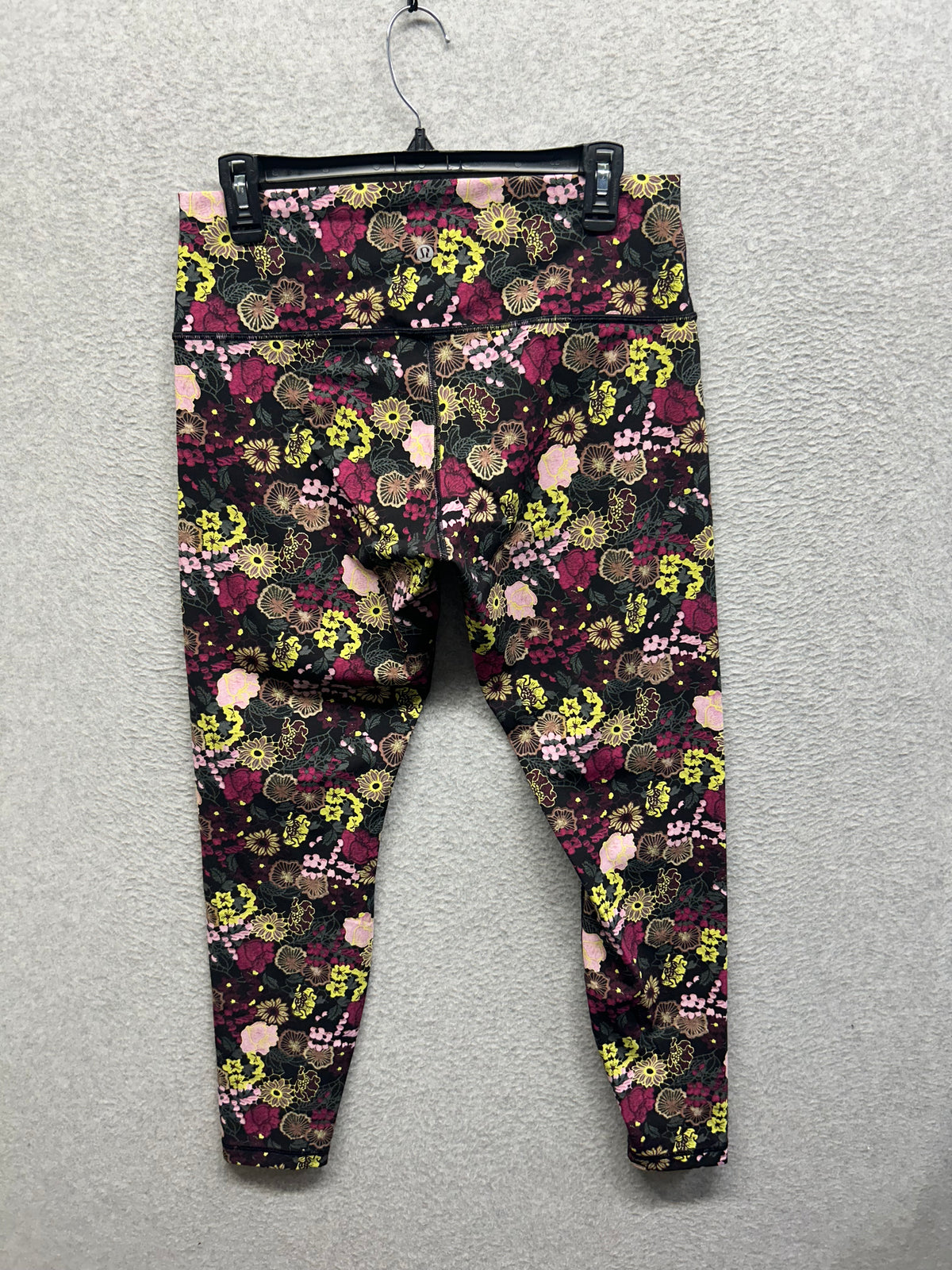 Lululemon Wunder Under Hi-Rise Tight 28" Size 12 Fluorolace Multi