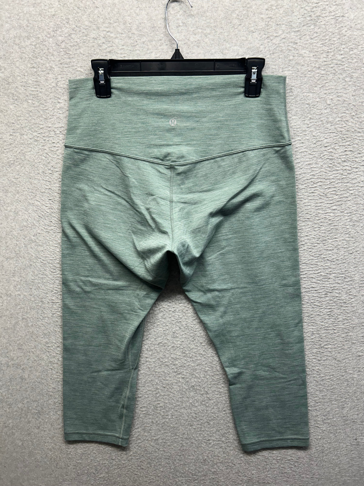 Lululemon Align Crop 21" Size 12 Heathered Tidewater Teal