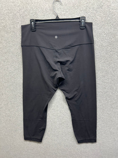 Lululemon Align Crop 23" Size 14 Black