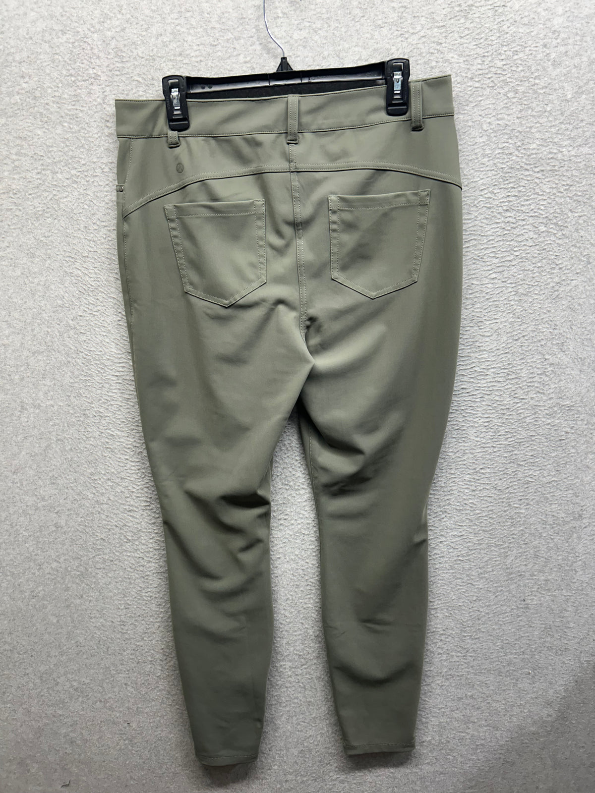 Lululemon City Sleek Slim-Fit 5 Pocket High-Rise Pant Size 32 Grey Sage