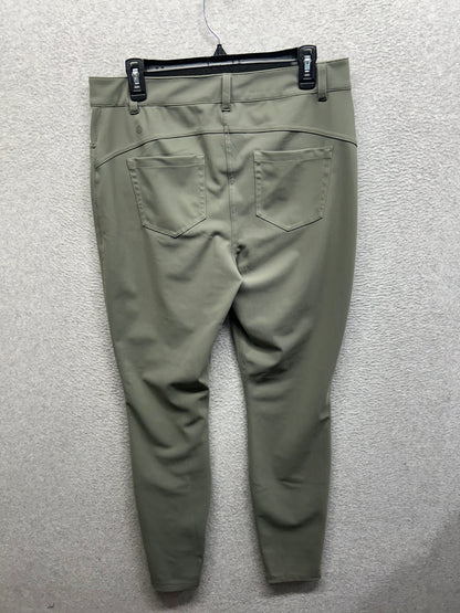 Lululemon City Sleek Slim-Fit 5 Pocket High-Rise Pant Size 32 Grey Sage